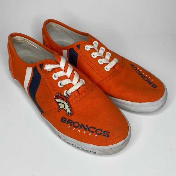 Denver Broncos NFL Bradford Exchange Sneaker Sz 9 - Picture 2 of 8